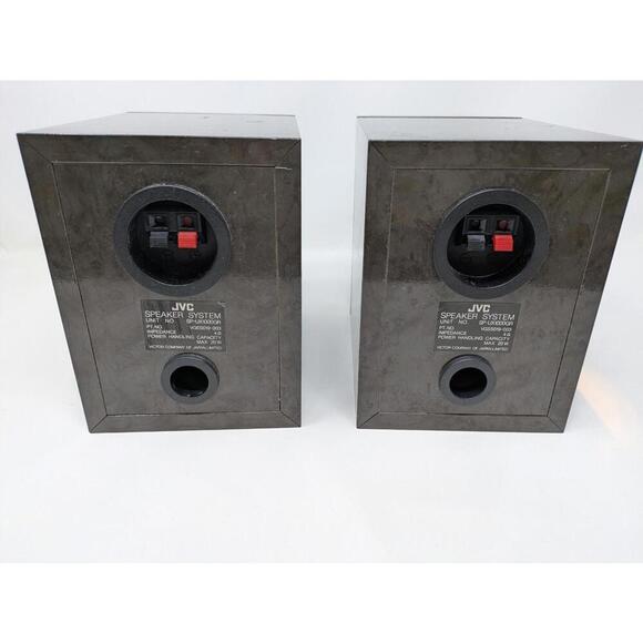 JVC SP-UX1000GR Gray Satellite Speakers 4 Ohms 20 Watt Tested Working - Picture 2 of 5
